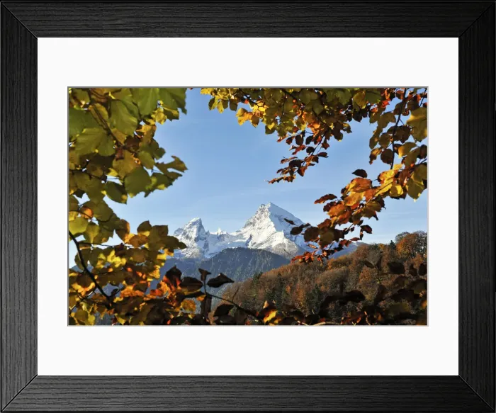 Framed Print : Watzmann mountain, Berchtesgadener Land, Bavaria, Germany Framed Print : Watzmann mountain, Berchtesgadener Land, Bavaria, Germany