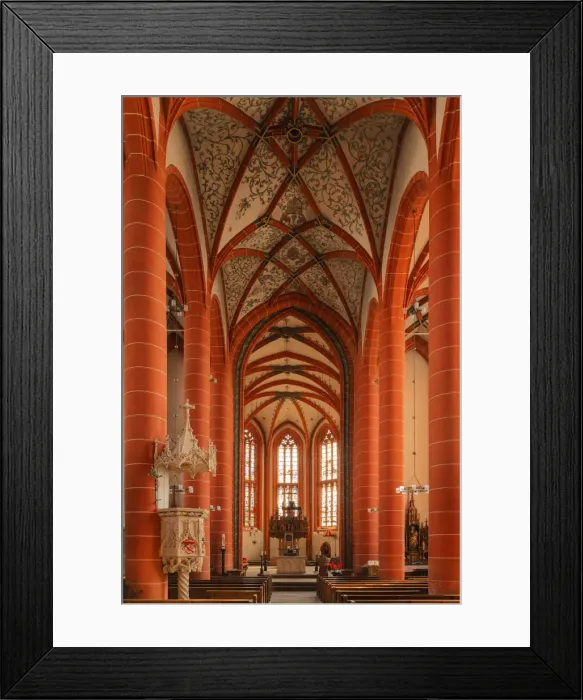 Framed Print : Wendelinus basilica, St. Wendel, Saarland, Germany Framed Print : Wendelinus basilica, St. Wendel, Saarland, Germany