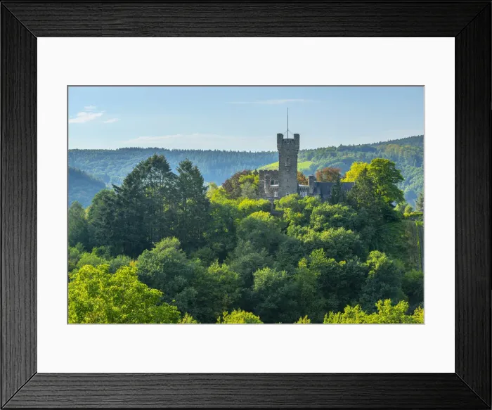 Framed Print : Saarstein castle, Serrig, Rhineland-Palatinate, Germany Framed Print : Saarstein castle, Serrig, Rhineland-Palatinate, Germany