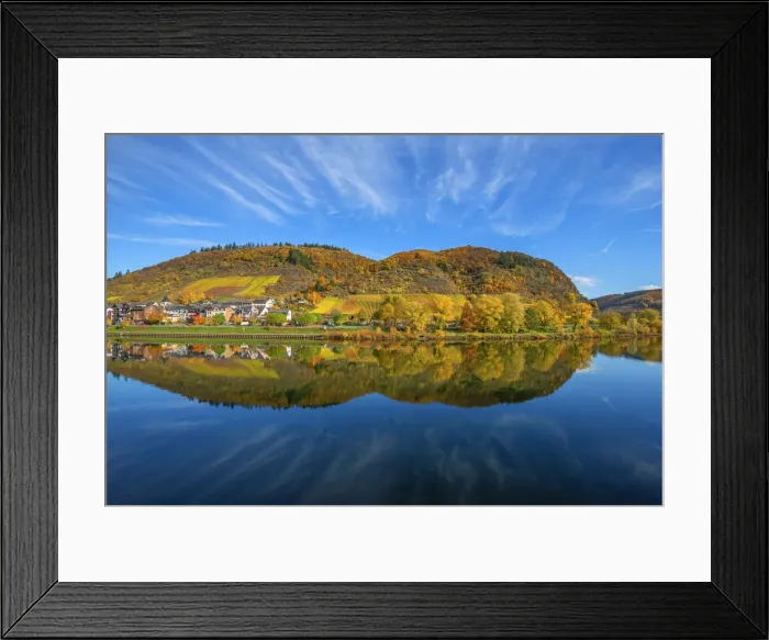 Framed Print : Mosel at Cochem, Mosel valley, Rhineland-Palatinate, Germany Framed Print : Mosel at Cochem, Mosel valley, Rhineland-Palatinate, Germany