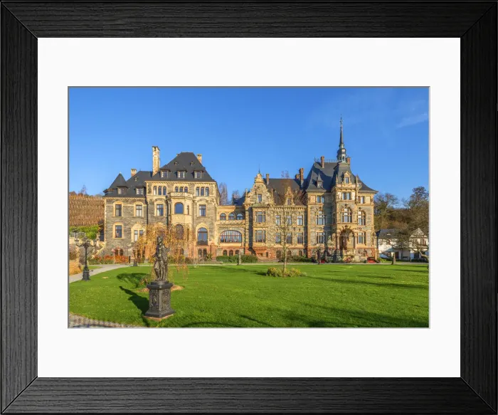 Framed Print : Lieser castle, Lieser, Mosel valley, Rhineland-Palatinate, Germany