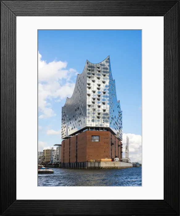 Framed Print : Germany, Hamburg, HafenCity. Elbphilharmonie (Elbe Philharmonic Hall) concert hall Framed Print : Germany, Hamburg, HafenCity. Elbphilharmonie (Elbe Philharmonic Hall) concert hall