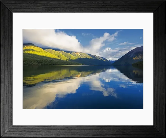 Framed Print : Lake Rotoiti, Nelson Lakes National Park, New Zealand Framed Print : Lake Rotoiti, Nelson Lakes National Park, New Zealand