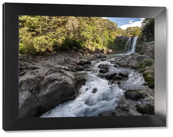 Australasia, New Zealand, Tongariro National Park, Tawhai Falls