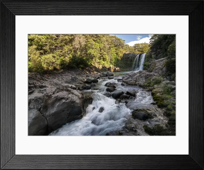 Framed Print : Australasia, New Zealand, Tongariro National Park, Tawhai Falls Framed Print : Australasia, New Zealand, Tongariro National Park, Tawhai Falls