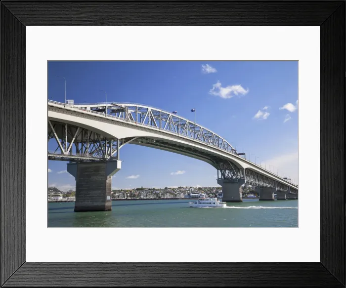 Framed Print : Auckland Harbour Bridge, Auckland, North Island, New Zealand Framed Print : Auckland Harbour Bridge, Auckland, North Island, New Zealand