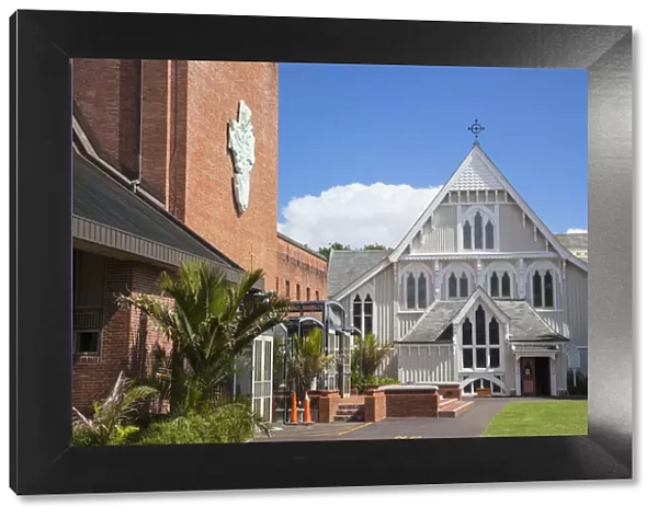 Holy Trinity Cathedral and St Marys Church, Parnell, Auckland, North Island