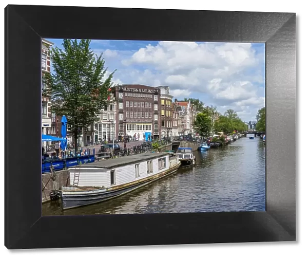 Prinsengracht Canal, Amsterdam, North Holland, The Netherlands
