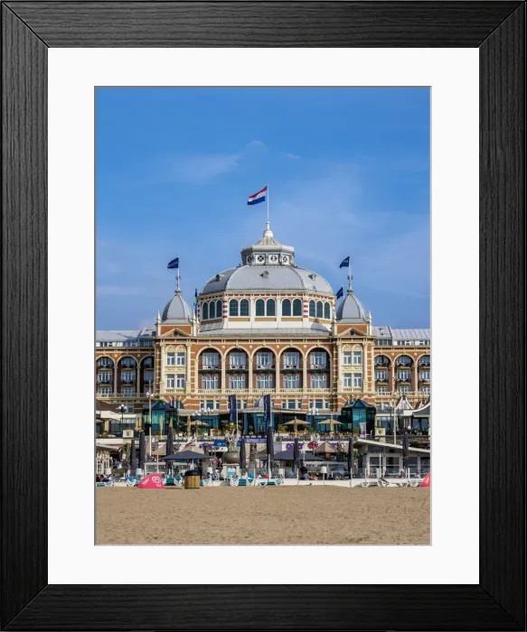 Framed Print : Kurhaus of Scheveningen, The Hague, South Holland, The Netherlands Framed Print : Kurhaus of Scheveningen, The Hague, South Holland, The Netherlands
