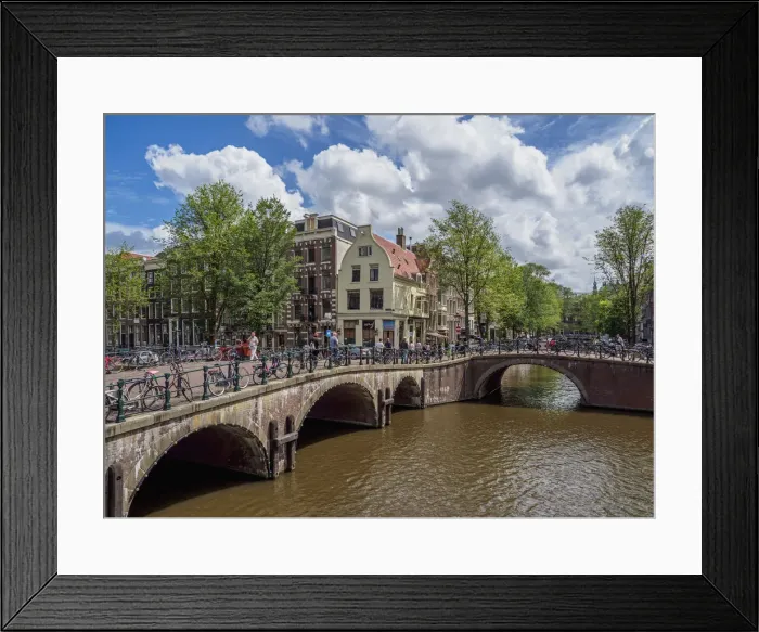 Framed Print : Keizersgracht and Leliegrach Canals and Bridges, Amsterdam, North Holland, The Netherlands Framed Print : Keizersgracht and Leliegrach Canals and Bridges, Amsterdam, North Holland, The Netherlands