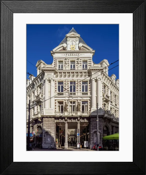 Framed Print : Passage Shopping Mall, The Hague, South Holland, The Netherlands Framed Print : Passage Shopping Mall, The Hague, South Holland, The Netherlands