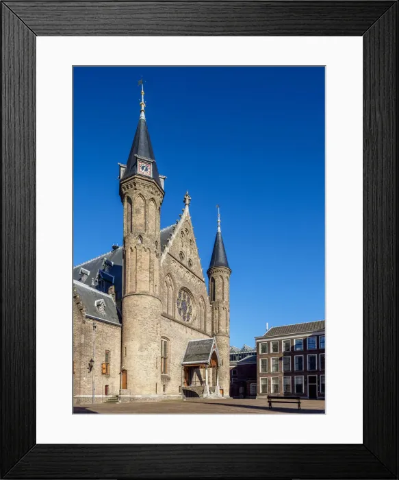 Framed Print : The Ridderzaal, main building of the Binnenhof, The Hague, South Holland, The Netherlands Framed Print : The Ridderzaal, main building of the Binnenhof, The Hague, South Holland, The Netherlands