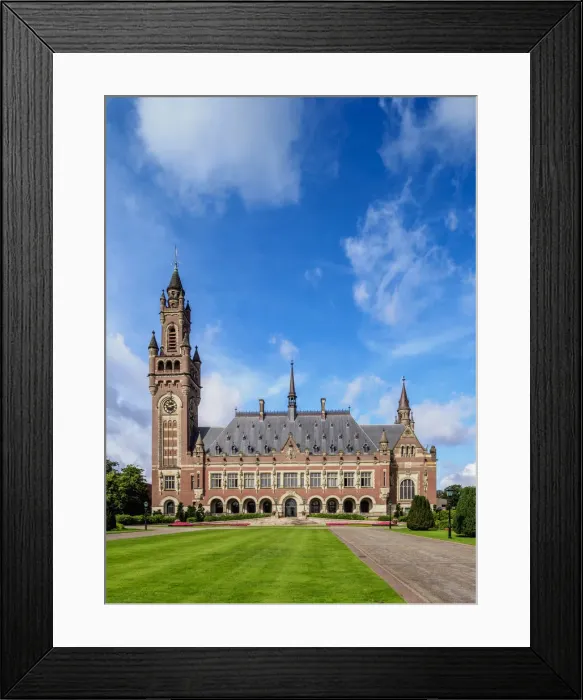 Framed Print : Peace Palace, The Hague, South Holland, The Netherlands