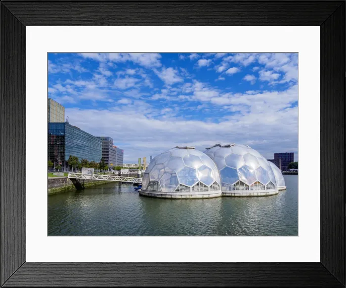 Framed Print : Floating Pavilion, Kop van Zuid, Rotterdam, South Holland, The Netherlands Framed Print : Floating Pavilion, Kop van Zuid, Rotterdam, South Holland, The Netherlands