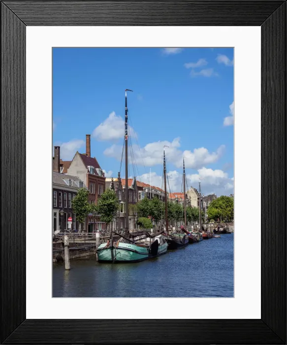 Framed Print : Aelbrechtskolk in Delfshaven, Rotterdam, South Holland, The Netherlands Framed Print : Aelbrechtskolk in Delfshaven, Rotterdam, South Holland, The Netherlands