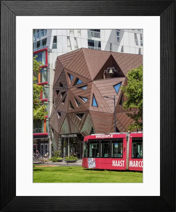 Framed Print : Pauluskerk on Mauritsweg, Rotterdam, South Holland, The Netherlands Framed Print : Pauluskerk on Mauritsweg, Rotterdam, South Holland, The Netherlands