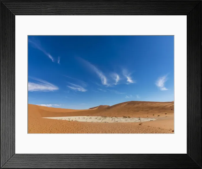Framed Print : Africa, Namibia, Sossusvlei. Deadvlei Framed Print : Africa, Namibia, Sossusvlei. Deadvlei