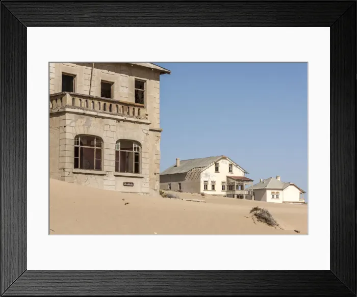 Framed Print : Africa, Namibia, Kolmanskop. one of the houses of the ghost town Framed Print : Africa, Namibia, Kolmanskop. one of the houses of the ghost town