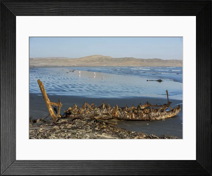 Framed Print : Africa, Namibia, Dias Point. Shipwreck near to Diaz Point Framed Print : Africa, Namibia, Dias Point. Shipwreck near to Diaz Point