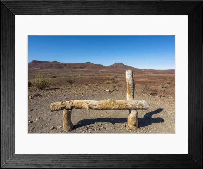 Framed Print : Africa, Namibia, Palmwag. Hiiking trail Framed Print : Africa, Namibia, Palmwag. Hiiking trail