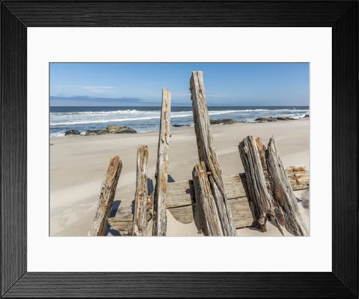 Framed Print : Africa, Namibia, Skeleton coast. A shipwreck Framed Print : Africa, Namibia, Skeleton coast. A shipwreck