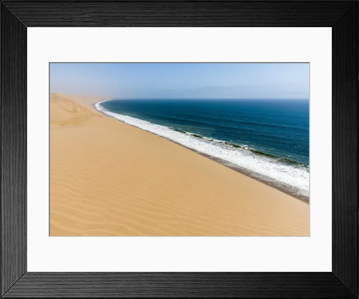 Framed Print : Africa, Namibia, Walvis Bay. Coast near to Sandwich harbour Framed Print : Africa, Namibia, Walvis Bay. Coast near to Sandwich harbour