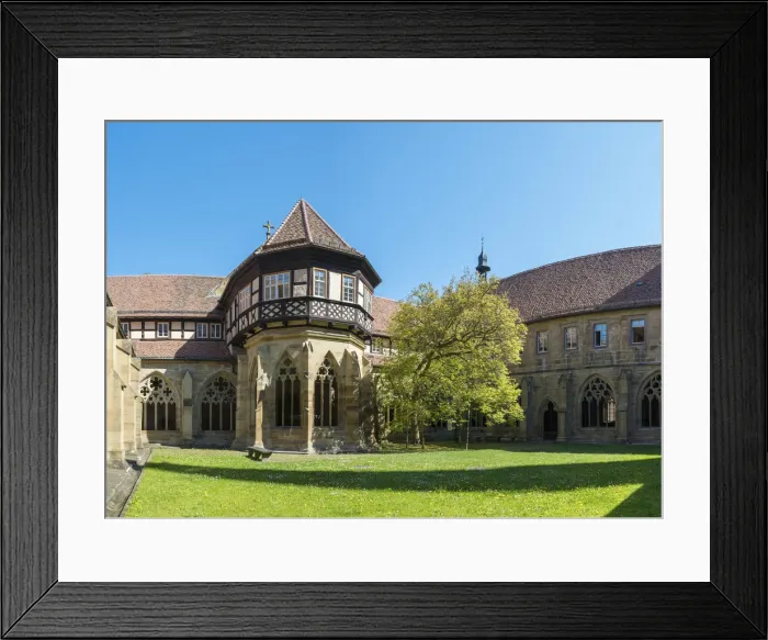 Framed Print : Germany, Baden-WAorttemberg, Maulbronn. Kloster Maulbronn (Maulbronn Monastery), UNESCO Framed Print : Germany, Baden-WAorttemberg, Maulbronn. Kloster Maulbronn (Maulbronn Monastery), UNESCO