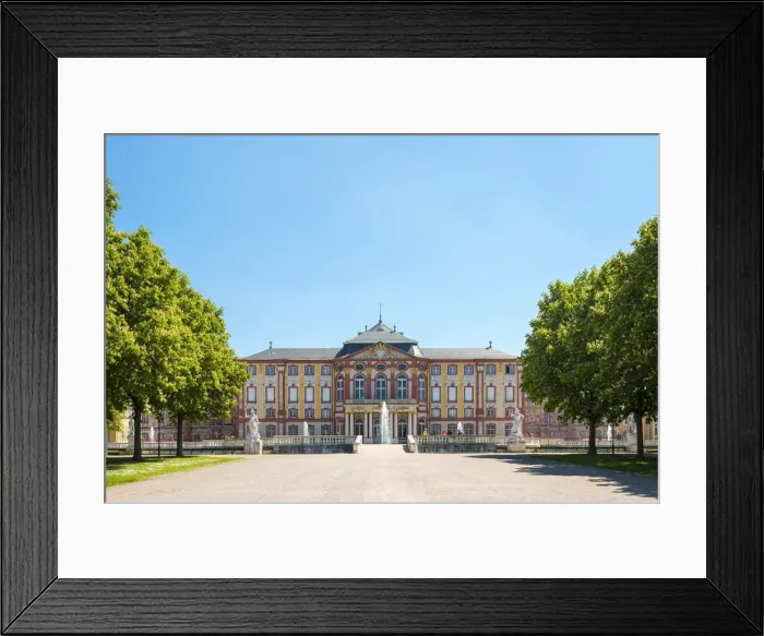Framed Print : Germany, Baden-WAorttemberg, Bruchsal. Schloss Bruchsal palace complex built in Framed Print : Germany, Baden-WAorttemberg, Bruchsal. Schloss Bruchsal palace complex built in