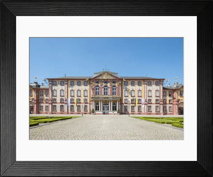 Framed Print : Germany, Baden-WAorttemberg, Bruchsal. Schloss Bruchsal palace complex built in Framed Print : Germany, Baden-WAorttemberg, Bruchsal. Schloss Bruchsal palace complex built in