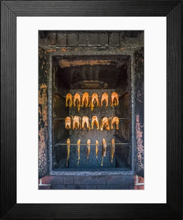 Framed Print : Smoked fish, Usedom island, Mecklenburg-Western Pomerania, Germany Framed Print : Smoked fish, Usedom island, Mecklenburg-Western Pomerania, Germany