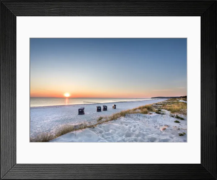 Framed Print : Sunset at the beach, Vitte, Hiddensee island, Mecklenburg-Western Pomerania, Germany Framed Print : Sunset at the beach, Vitte, Hiddensee island, Mecklenburg-Western Pomerania, Germany