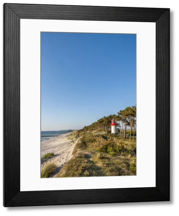 Framed Print : Lighthouse and beach, Gellen, Hiddensee island, Mecklenburg-Western Pomerania, Germany Framed Print : Lighthouse and beach, Gellen, Hiddensee island, Mecklenburg-Western Pomerania, Germany
