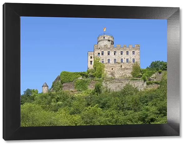 Pyrmont Castle, Roes, Eifel, Rhineland-Palatinate, Germany