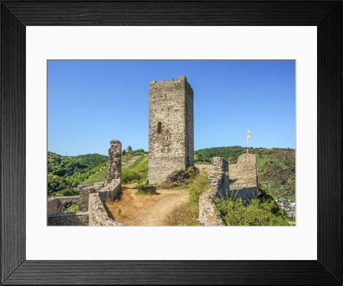 Framed Print : Niederburg at Kobern-Gondorf, Mosel Valley, Rhineland-Palatinate, Germany Framed Print : Niederburg at Kobern-Gondorf, Mosel Valley, Rhineland-Palatinate, Germany