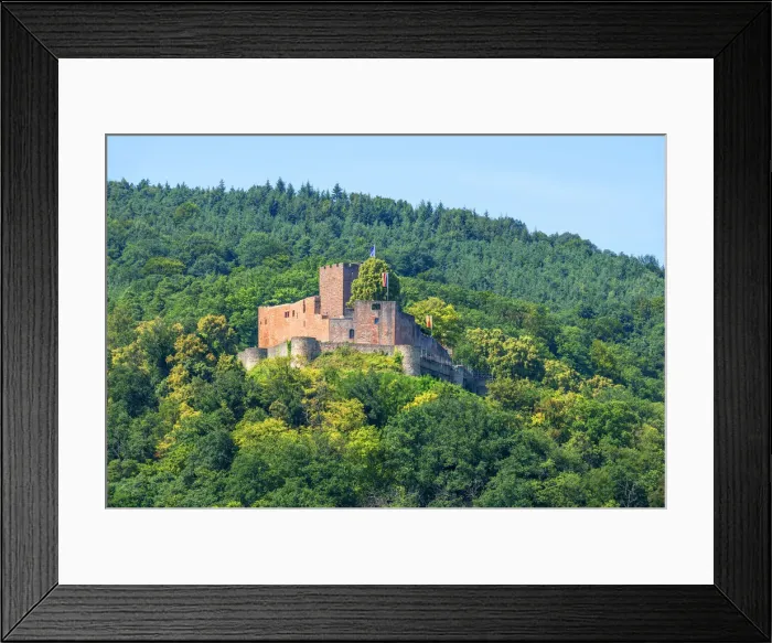 Framed Print : Landeck Castle, Klingenmunster, Deutsche Weinstrasze, Rhineland-Palatinate, Germany Framed Print : Landeck Castle, Klingenmunster, Deutsche Weinstrasze, Rhineland-Palatinate, Germany