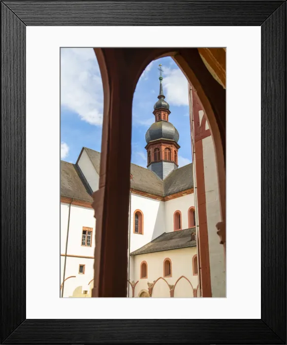 Framed Print : Kloster Eberbach (Eberbach Monastery), Eichberg, Rhineland-Palatinate, Germany