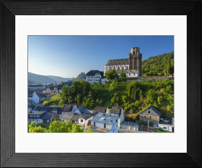 Framed Print : St Martins Church, Oberwesel, Rhineland-Palatinate, Germany Framed Print : St Martins Church, Oberwesel, Rhineland-Palatinate, Germany