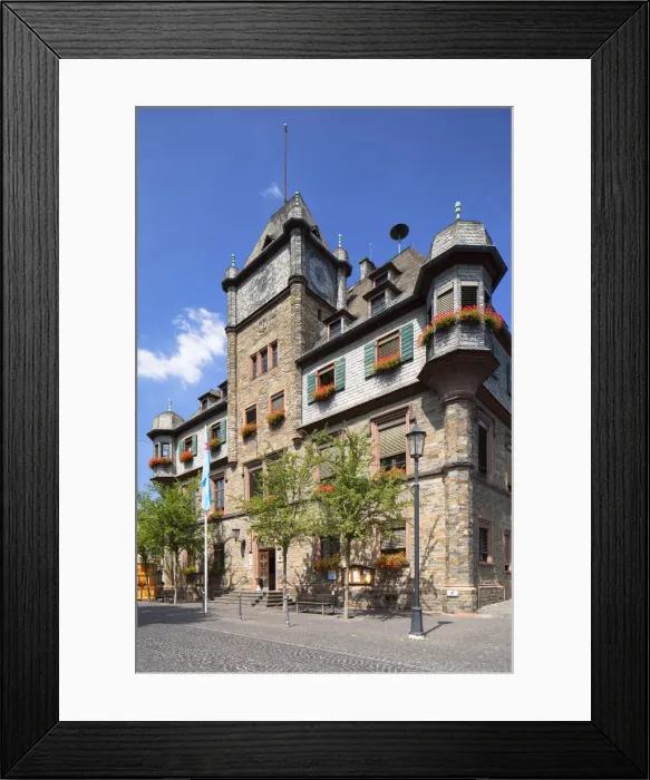 Framed Print : Rathaus (Town Hall), Oberwesel, Rhineland-Palatinate, Germany Framed Print : Rathaus (Town Hall), Oberwesel, Rhineland-Palatinate, Germany