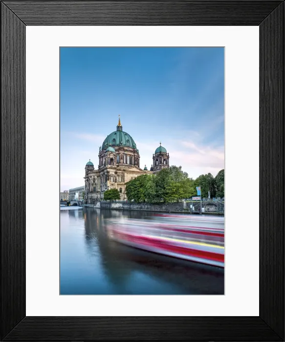 Framed Print : Berlin Dom and Spree River, Berlin, Germany Framed Print : Berlin Dom and Spree River, Berlin, Germany