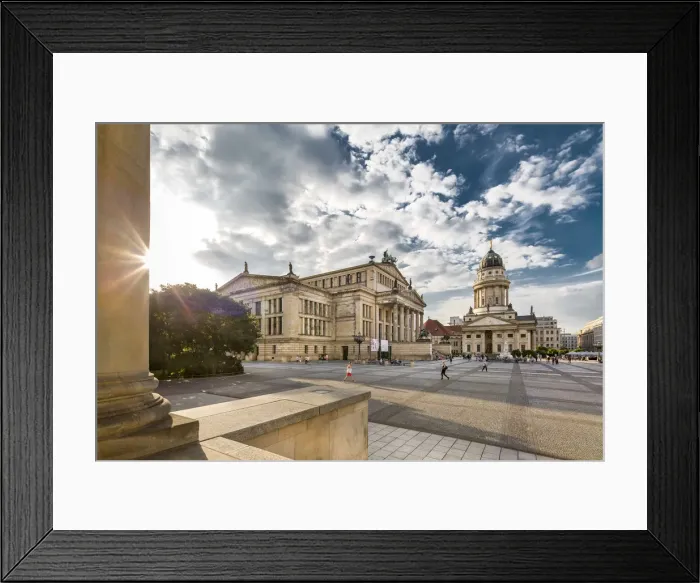 Framed Print : Konzerthaus and Franzaosischer Dom, Gendarmenmarkt, Berlin, Germany Framed Print : Konzerthaus and Franzaosischer Dom, Gendarmenmarkt, Berlin, Germany