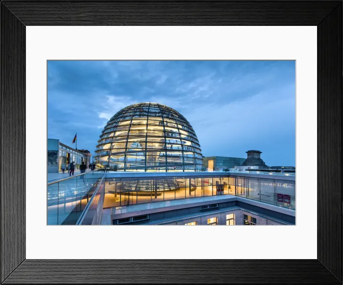Framed Print : Dome, Reichstag, Berlin, Germany Framed Print : Dome, Reichstag, Berlin, Germany