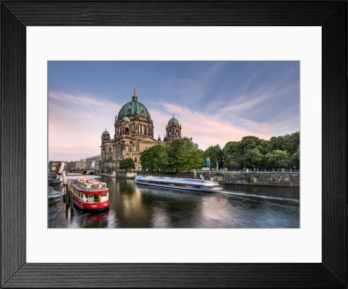 Framed Print : Berlin Dom and Spree River, Berlin, Germany Framed Print : Berlin Dom and Spree River, Berlin, Germany