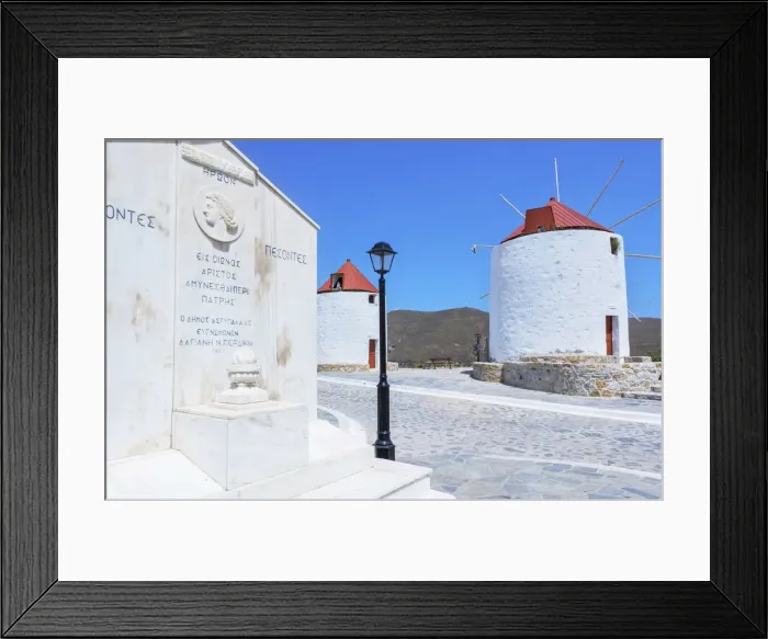 Framed Print : Traditional windmill, Astypalea, Dodecanese Islands, Greece Framed Print : Traditional windmill, Astypalea, Dodecanese Islands, Greece