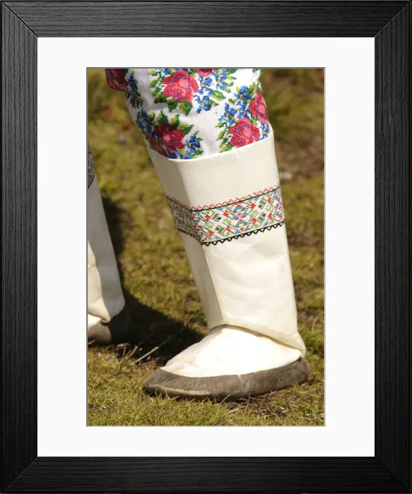 Framed Print : Inuit Folklore, boots made of seal leather, Ammassalik, Greenland Framed Print : Inuit Folklore, boots made of seal leather, Ammassalik, Greenland