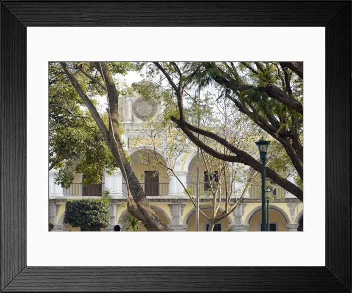 Framed Print : Plaza in the city of Antigua, Guatemala, Central America Framed Print : Plaza in the city of Antigua, Guatemala, Central America