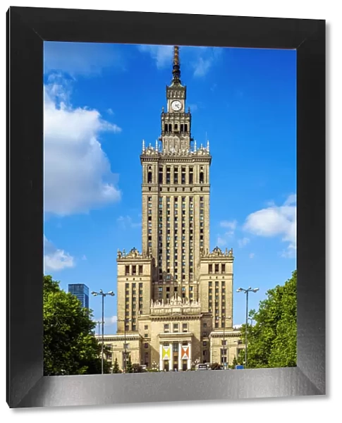 Poland, Masovian Voivodeship, Warsaw, City Center, Palace of Culture and Science