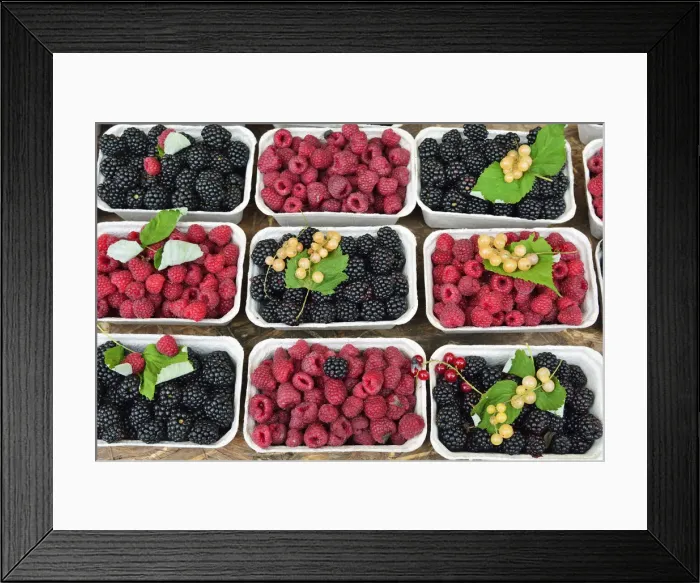 Framed Print : Blackberries at the food market in Kazimierz. Krakow, Poland Framed Print : Blackberries at the food market in Kazimierz. Krakow, Poland