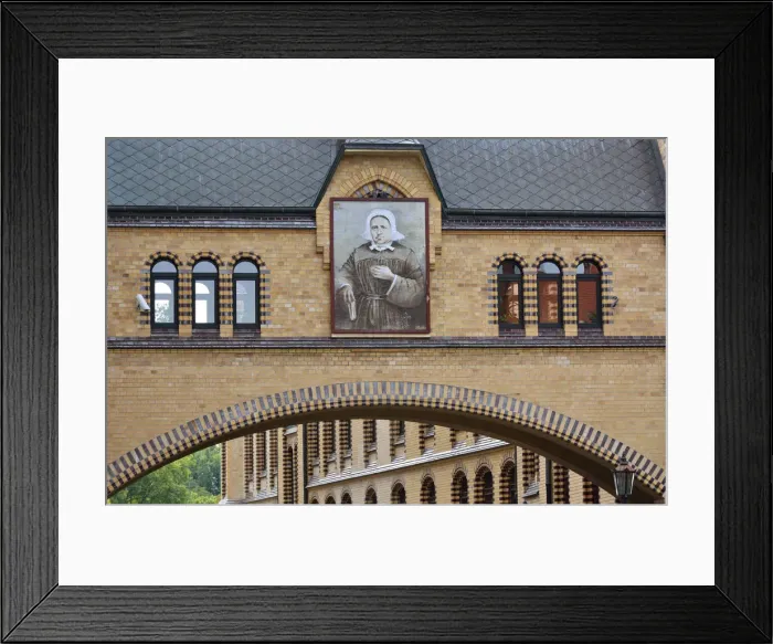 Framed Print : Detail of a house in Ostrow Tumski. Wroclaw, Poland Framed Print : Detail of a house in Ostrow Tumski. Wroclaw, Poland