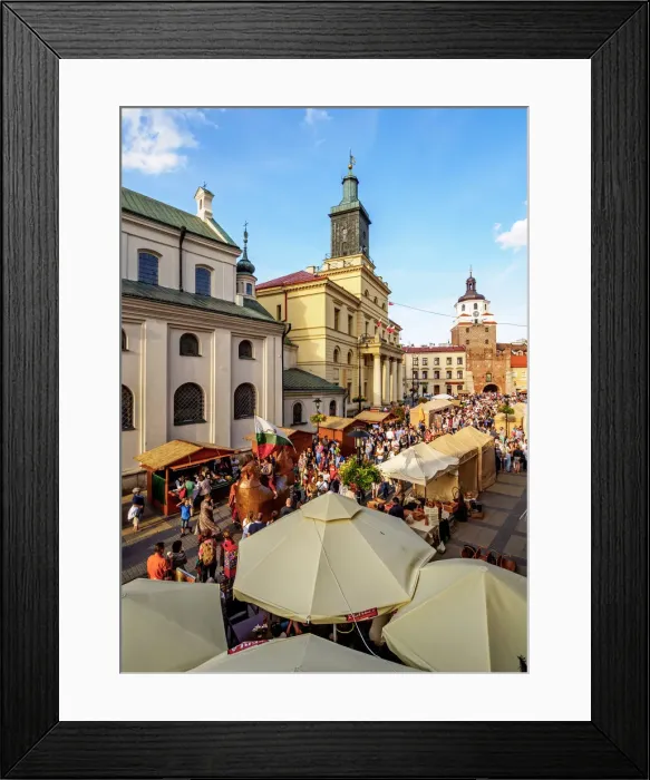 Framed Print : Poland, Lublin Voivodeship, City of Lublin, Krakowskie Przedmiescie Street, Jagiellonian Framed Print : Poland, Lublin Voivodeship, City of Lublin, Krakowskie Przedmiescie Street, Jagiellonian