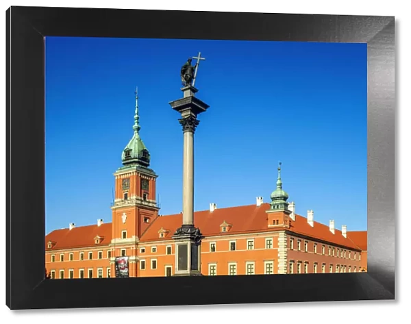 Poland, Masovian Voivodeship, Warsaw, Old Town, Castle Square, Royal Castle